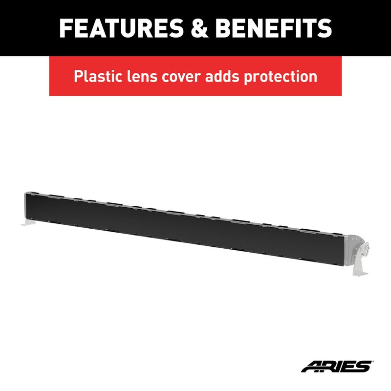Aries 1501279 50-Inch LED Light Bar Covers, 5 Pieces - Image 4